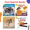 Summer Bridge Activities PreK-K Spanish Summer Learning Backpack, Spanish Language Preschool to Kindergarten Learning Activities, Preschool to Kindergarten Workbook, Flash Cards, and Children's Books